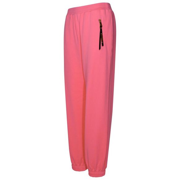 Moschino Fuchsia Cotton Pants Women - Picture 2 of 3
